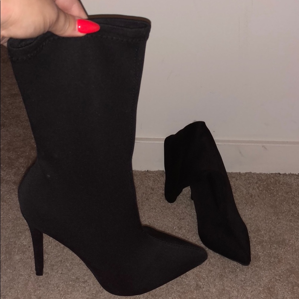 Sock heels